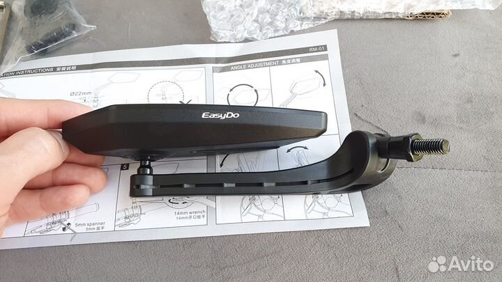 Зеркало заднего вида для велосипеда