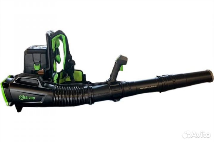 Воздуходув аккумуляторный ранцевый Greenworks 82 V