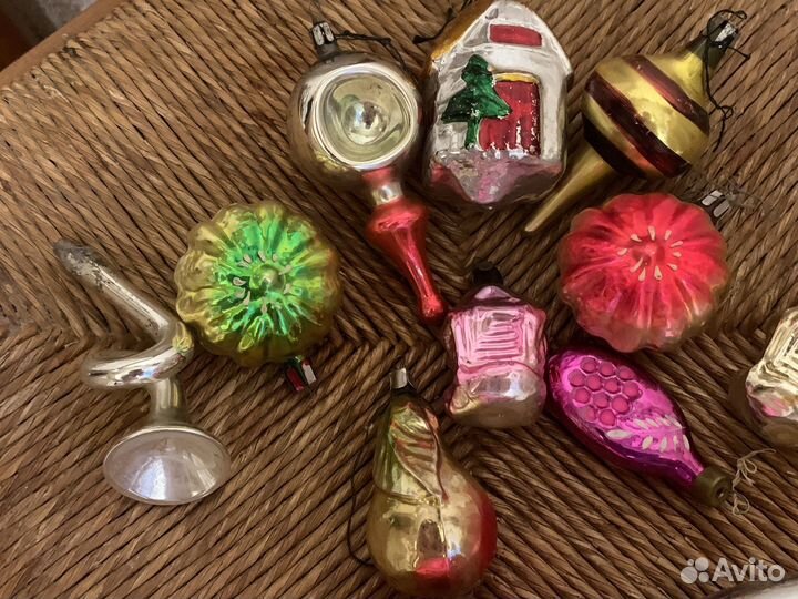 Елочные игрушки СССР одним лотом