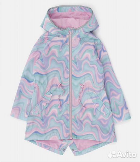 Ветровка для девочки Акула