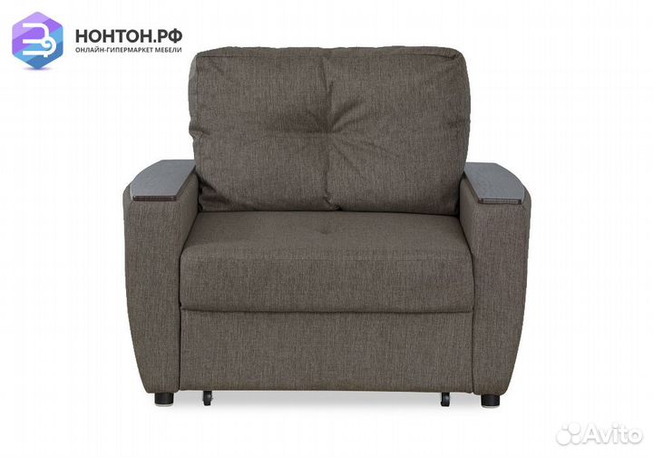 Кресло еврокнижка Дубай светло-коричневое