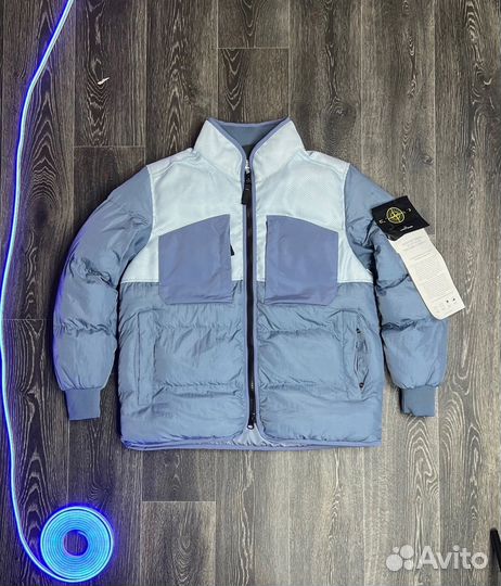 Stone island пуховик (5 цветов )