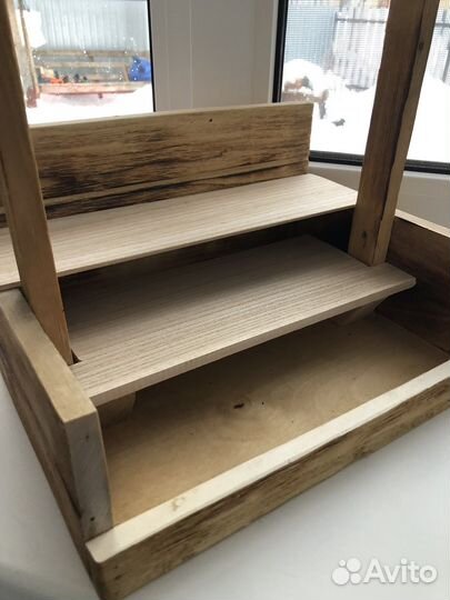 Этажерка деревянная, полка, органайзер