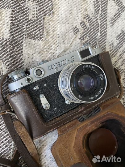 Плёночный фотоаппарат фэд 2