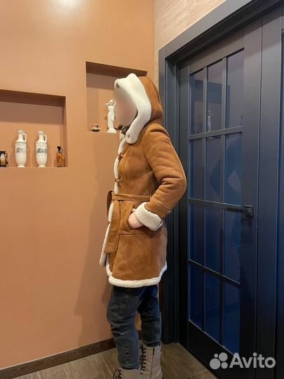 Дубленка натуральная женская 46 48