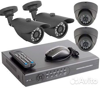 Монтаж видеонаблюдения, видеодомофонов, опс