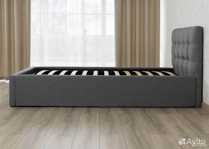 Кровать односпальная с подъемным механизмом