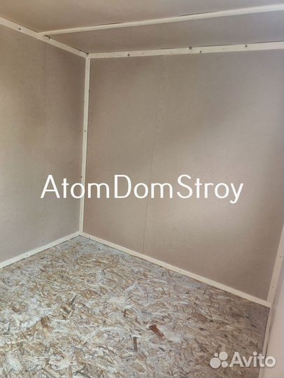 Бытовка деревянная утепленная с электрикой