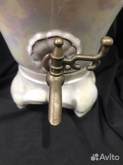 Фарфоровый электрический самовар СССР