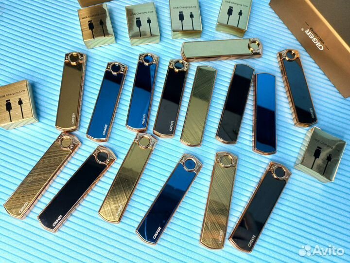 Зажигалки электронные спиральные USB