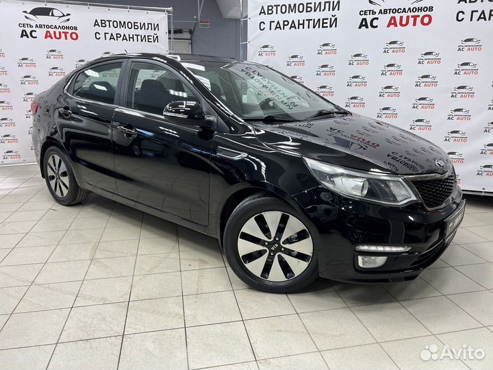 Kia Rio 1.6 AT, 2016, 96 186 км
