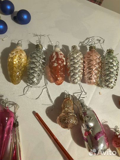 Елочные игрушки СССР