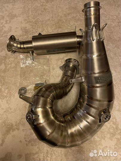 Титановая выпускная система 850 E-TEC Turbo