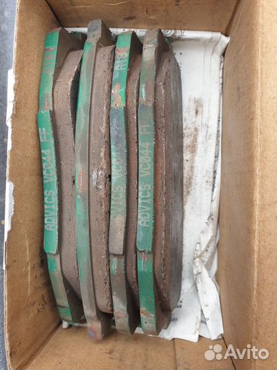 Задние тормозные колодки тойота лексус