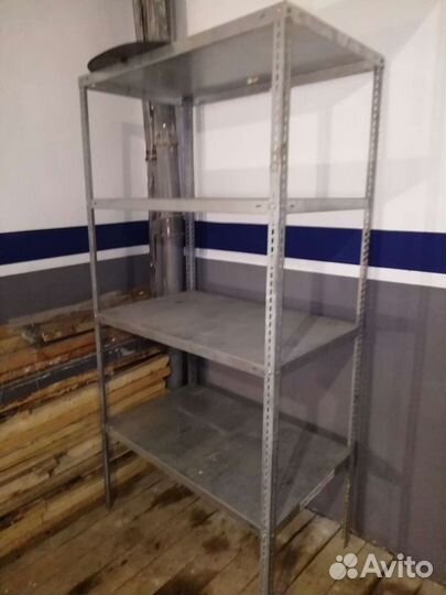 Стеллаж оцинкованый металлический