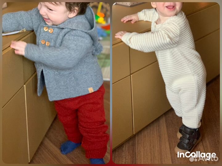 Новые Штаны Кофта детские из альпаки и мериноса 86