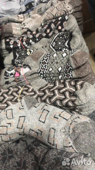 Шерстяные носки