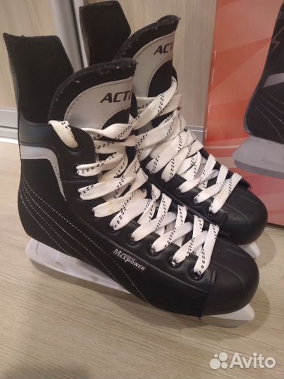 Коньки хоккейные Action Maxpower, 40 размер