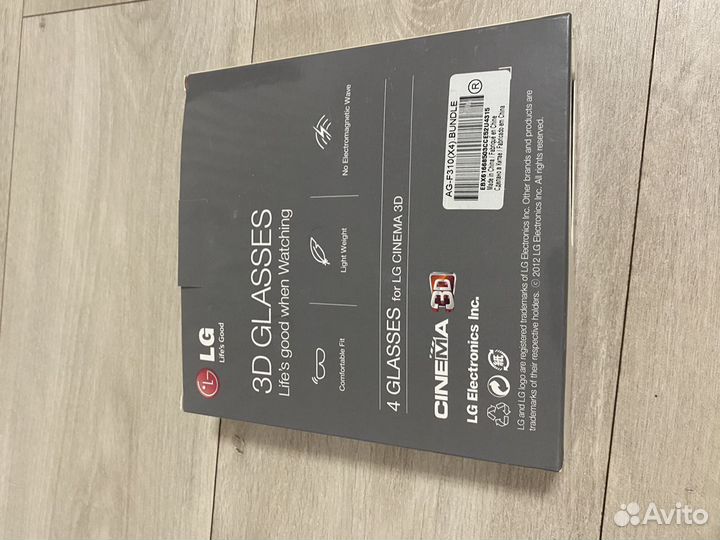 3 d glasses lg очки