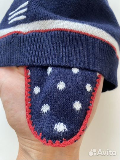 Шапка для мальчика absorba 49 см новая 2 шт