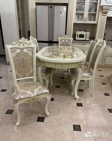Стол,стулья от производителя.Оплата при получении