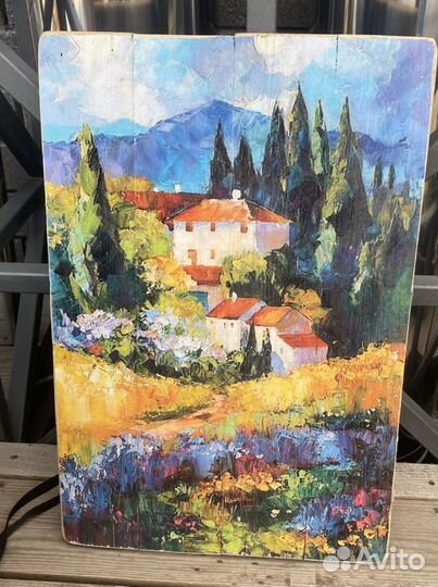 Картина на доске