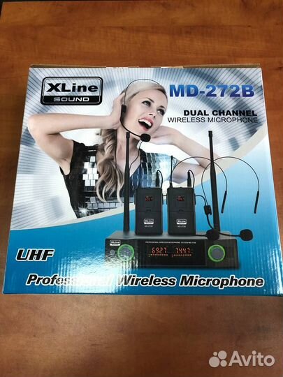 Радиомикрофон головная гарнитура