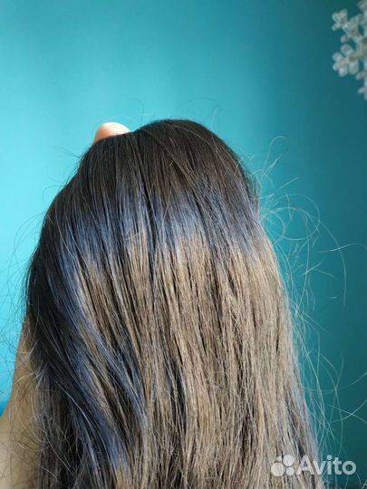 Пряди на заколках