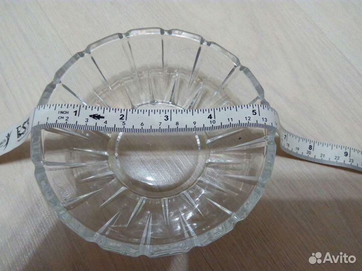 Конфетница СССР хрусталь