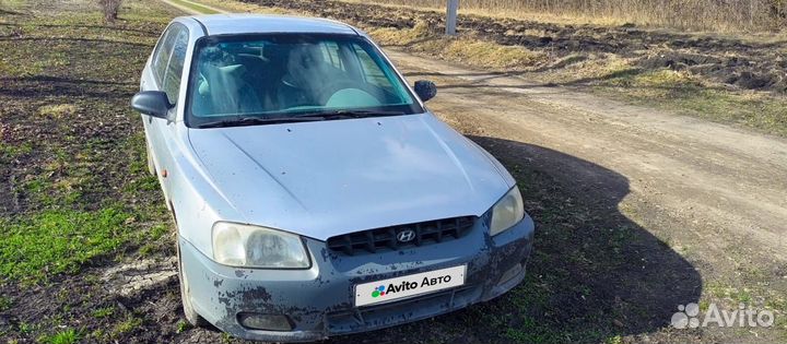 Hyundai Accent 1.5 AT, 2001, 345 000 км