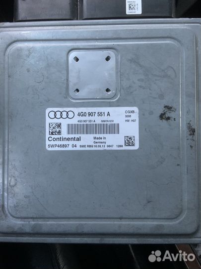 Блок управление двигателем