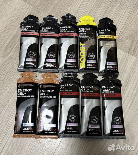 Энергетические гели Gel4u