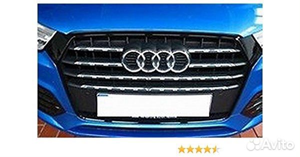 Audi Q3 оригинал Молдинг решётки радиатора хром