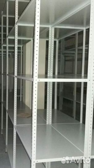 Стеллаж металлический 200х100х50см 150кг 4 полки