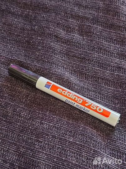 Маркер лаковый Edding E-750/1 черный