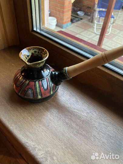 Турка для кофе керамическая