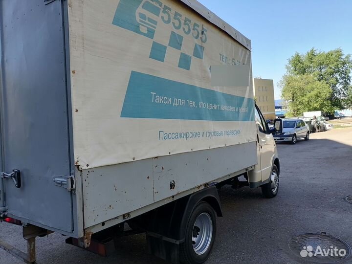 ГАЗ ГАЗель 3302 2.4 МТ, 2003, 264 655 км