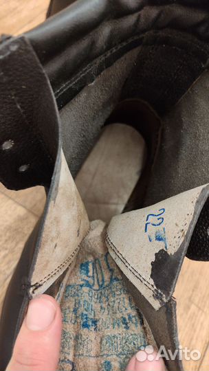 Берцы Фарадей 41 р. кожаные