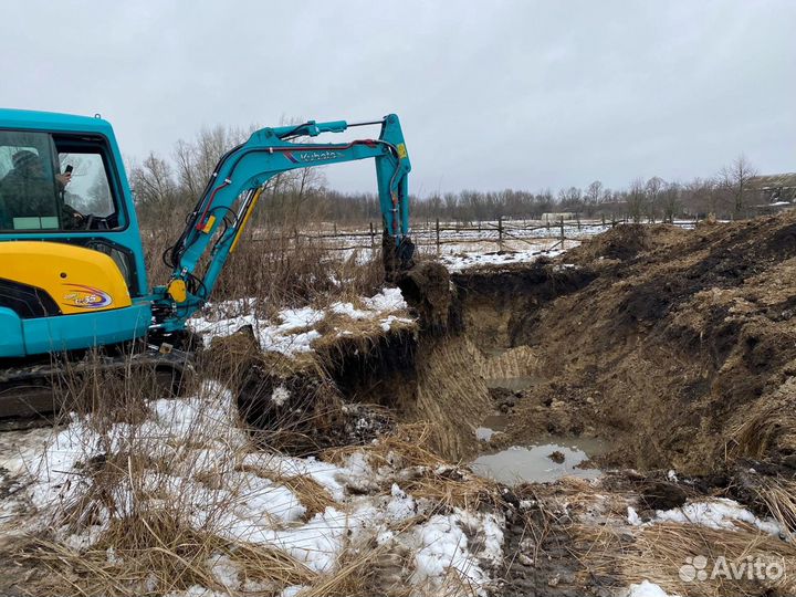 Услуги мини экскаватора