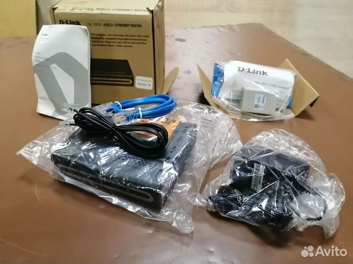 Роутер d link DSL-2500U