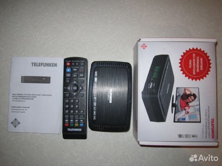Пульт от приставки telefunken TF-dvbt213
