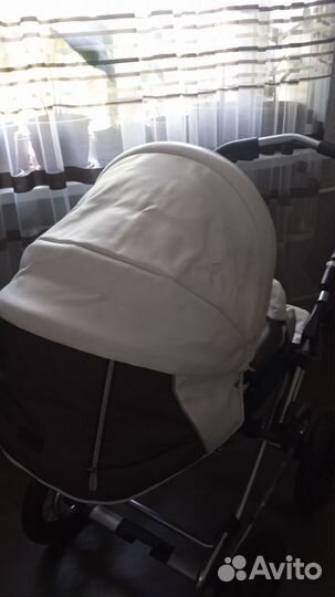 Коляска 2 в 1 эко кожа