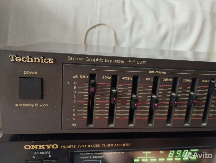 Эквалайзер technics sh 8017