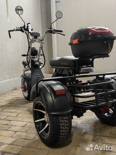 Электроскутер citycoco trike ikingi X12 pro 3000w