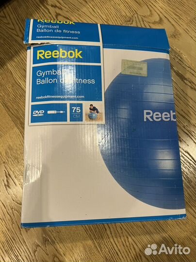 Гимнастический мяч фитбол 75 reebok