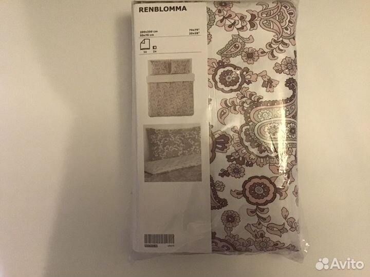 Постельное белье IKEA евро