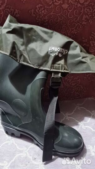 Сапоги резиновые болотные