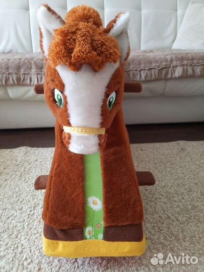 Детская лошадка качалка