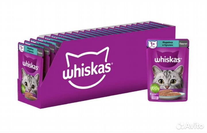 Влажный корм для кошек Whiskas