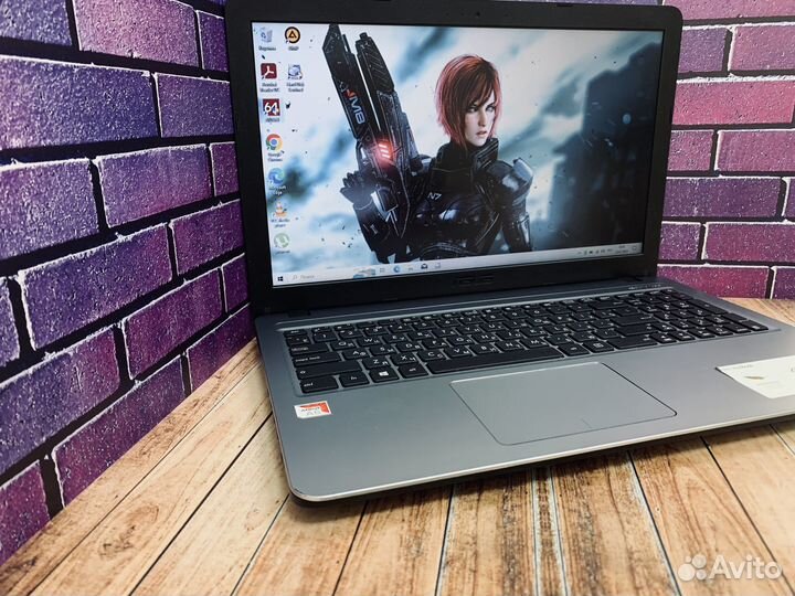 Ноутбук Asus 8Gb 1000Gb Тонкий Новый Аккумулятор